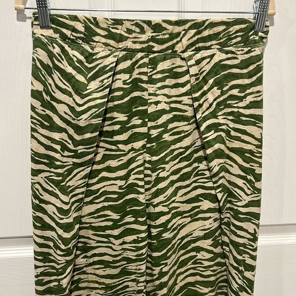 Daily Practice by Anthropologie The montego pant wide leg zebra print Small - Picture 4 of 8